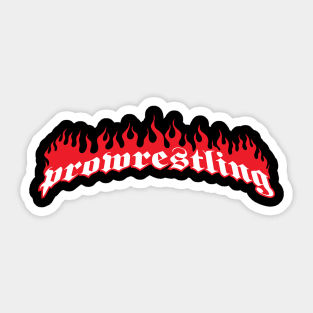 prowrestling breed Sticker